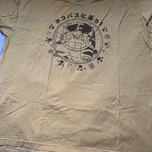 "My Neighbor Totoro" Cat Train Shirt